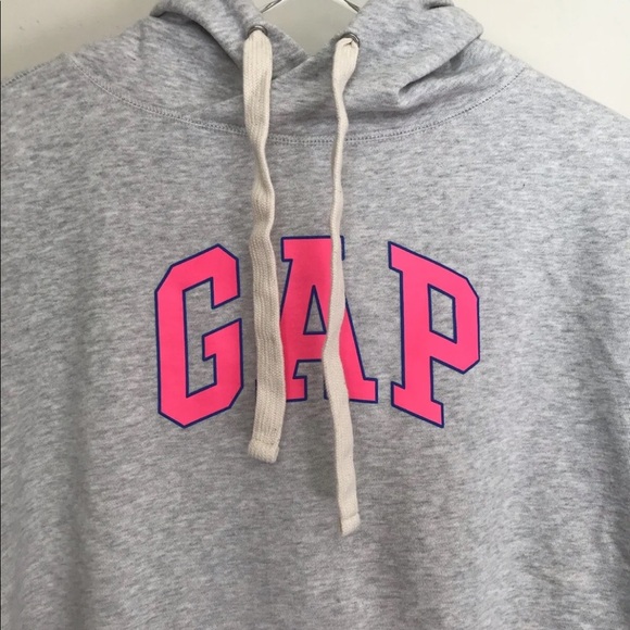 Gap Women’s Light Grey Hoodie Sweatshirt XS - Picture 2 of 10